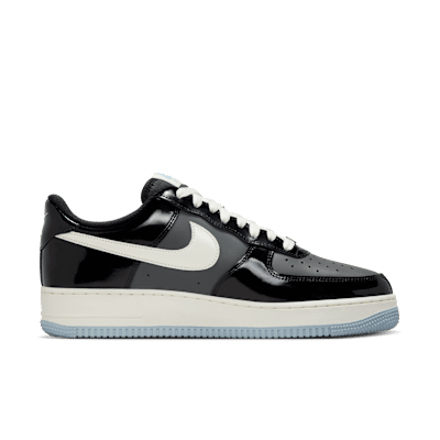 Shop Nike Air Force 1 Low ''Noir Gris Fer Verni'' IB7676-001