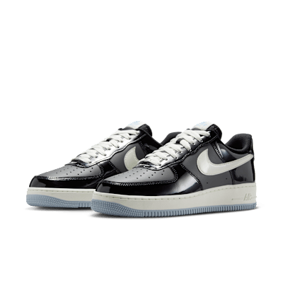 Details for Nike Air Force 1 Low ''Noir Gris Fer Verni'' IB7676-001