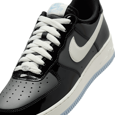 Cheap Nike Air Force 1 Low ''Noir Gris Fer Verni'' IB7676-001