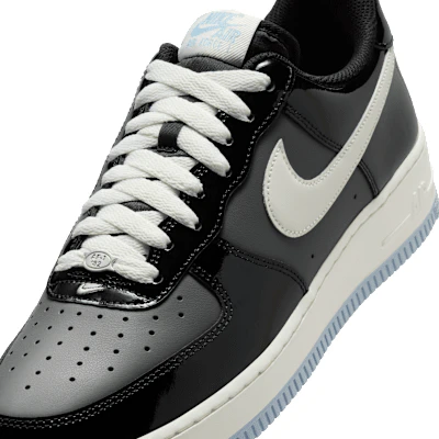 Nike Air Force 1 Low ''Noir Gris Fer Verni'' IB7676-001 Cheap Nike Air Force 1 Low ''Noir Gris Fer Verni'' IB7676-001