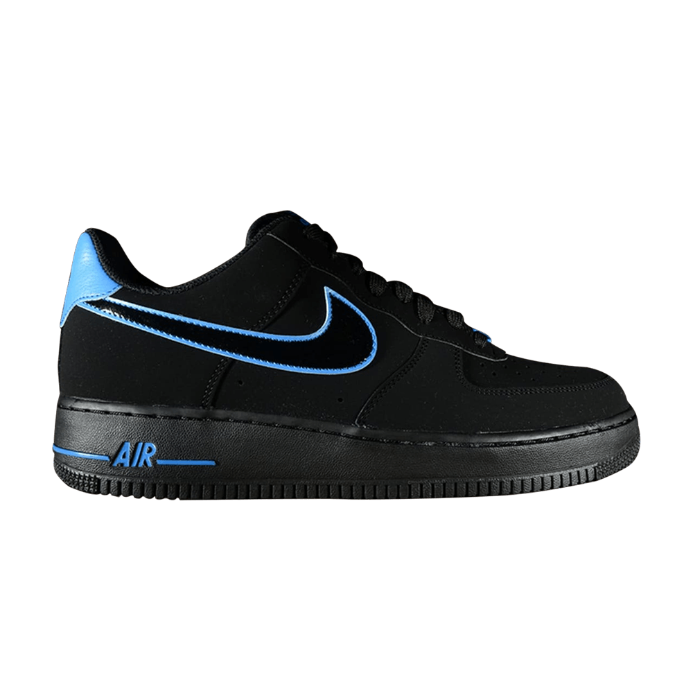 Buy 나이키 에어 포스 1 로우 '블랙 포토 블루' 488298-057