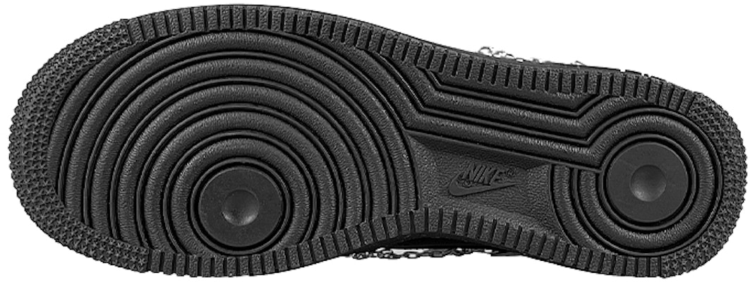 Nike Air Force 1 Low 'Samurai Hitam - Punk Rivet Chain NANA' CW2288-001-457678 Sizing Nike Air Force 1 Low 'Samurai Hitam - Punk Rivet Chain NANA' CW2288-001-457678