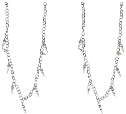 Nike Air Force 1 Low 'Samurai Hitam - Punk Rivet Chain NANA' CW2288-001-457678 Cheap Nike Air Force 1 Low 'Samurai Hitam - Punk Rivet Chain NANA' CW2288-001-457678