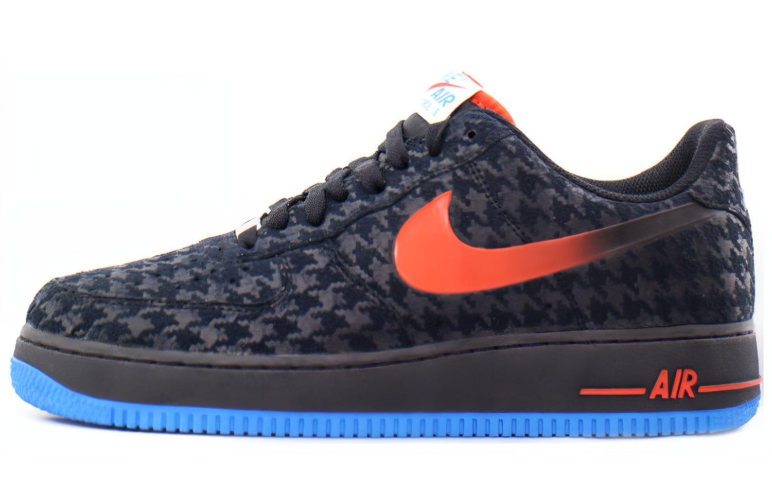 Buy Nike Air Force 1 Low 'Negro/Naranja Team' 488298-050