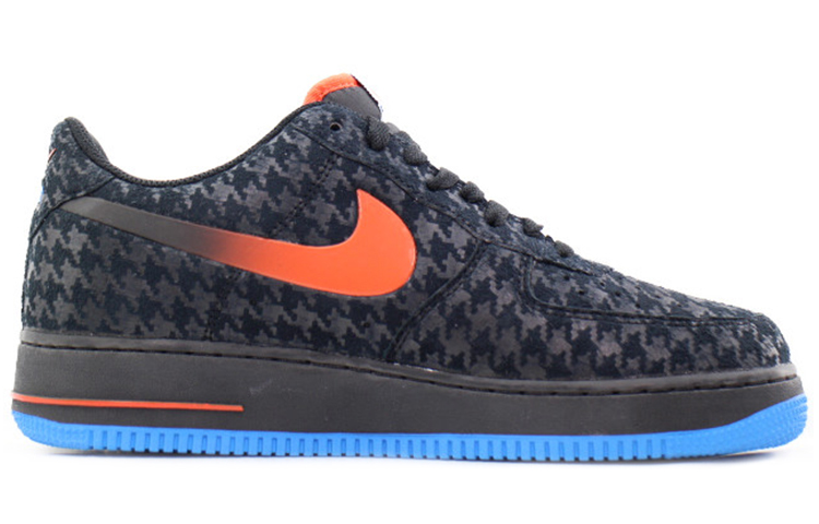 Nike Air Force 1 Low 'Black/Team Orange' 圖 2