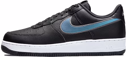 Nike Air Force 1 Low 'Black White Blue' DQ0812-001