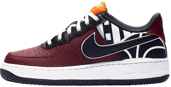 Nike Air Force 1 低筒板鞋 GS 黑白紅 Buy Nike Air Force 1 低筒板鞋 GS 黑白紅
