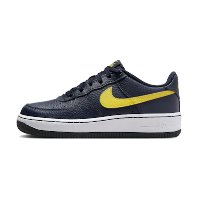 (Youth) Nike Air Force 1 'Obsidian Opti Yellow'
