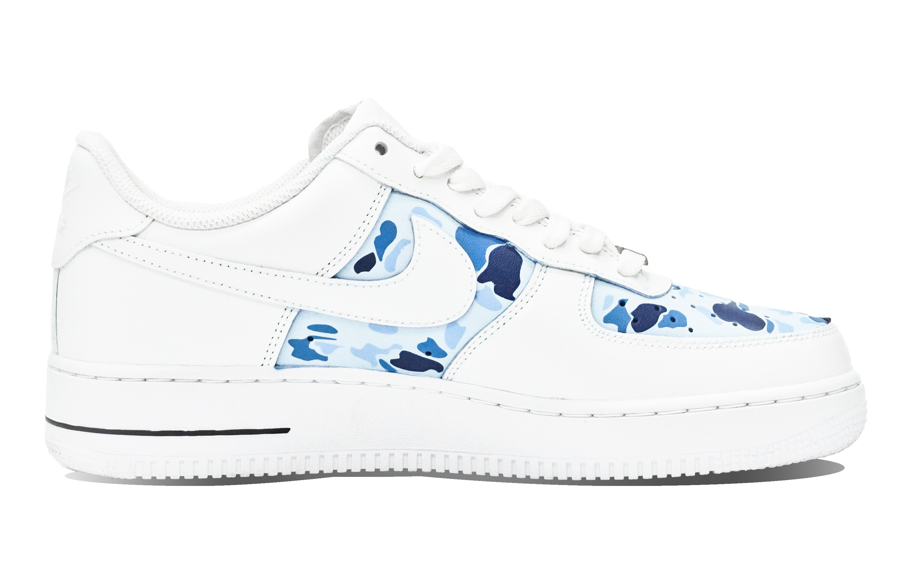 Nike Air Force 1 Low 'Blue Camo' 圖 3