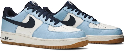 Nike Air Force 1 Low 'Blue Cap Gum' Sepatu Sneakers Biru Putih 820266-400 Cheap Nike Air Force 1 Low 'Blue Cap Gum' Sepatu Sneakers Biru Putih 820266-400