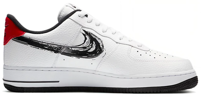 Nike Air Force 1 Low 07 Lv8 筆刷 經典運動 低筒 板鞋 男女皆宜 白黑 Order Nike Air Force 1 Low 07 Lv8 筆刷 經典運動 低筒 板鞋 男女皆宜 白黑