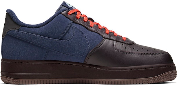 Nike Air Force 1 Low 復古潮流休閒低幫板鞋 男女同款 黑藍拼接 Order Nike Air Force 1 Low 復古潮流休閒低幫板鞋 男女同款 黑藍拼接