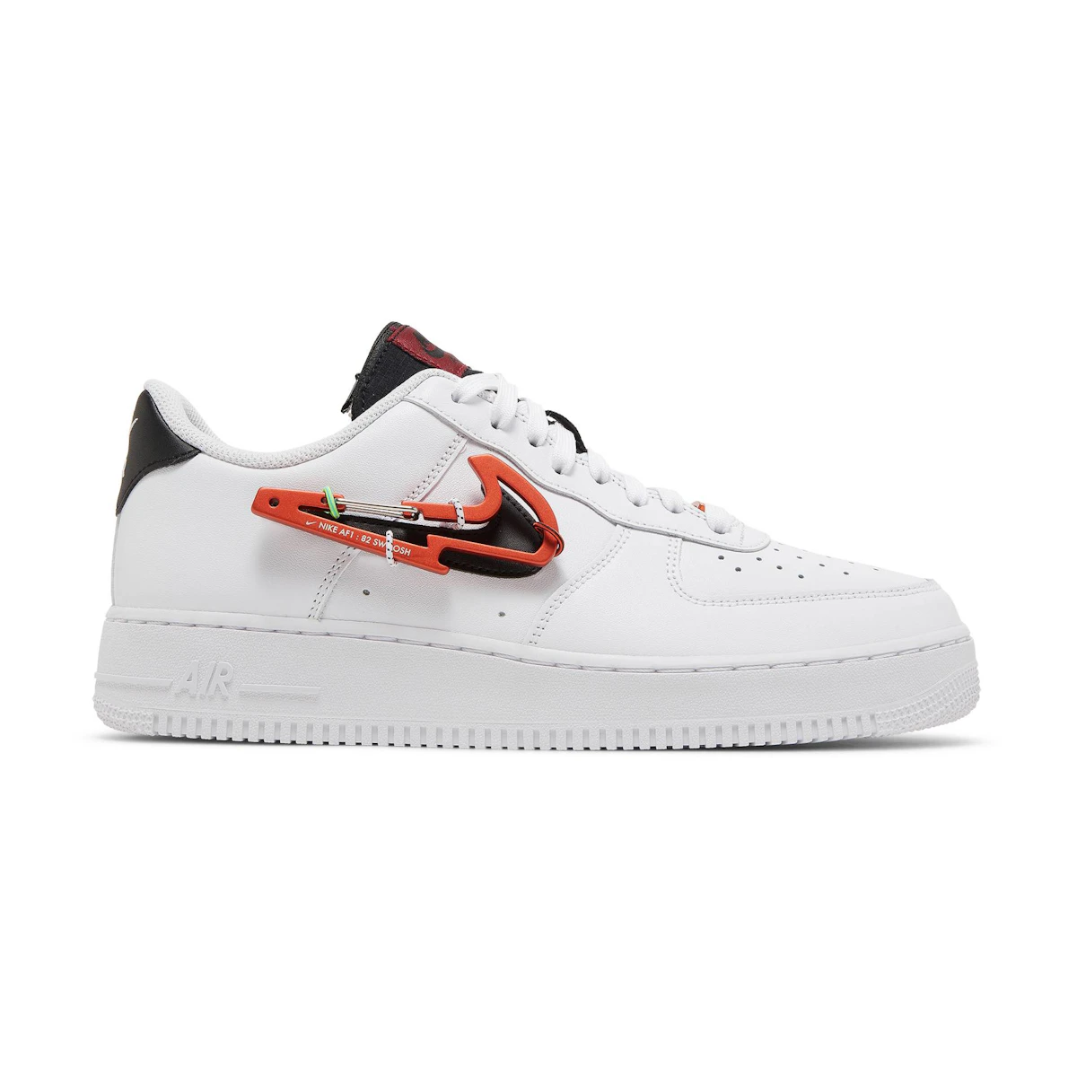 Buy Nike Air Force Low 'Carabiner Swoosh Red' DH7579-100 Novelship