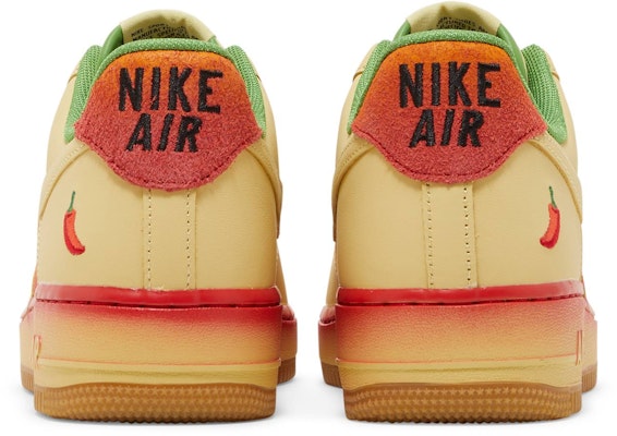 Nike Air Force 1 Low 'Chile Picante' DZ4493-700 Details for Nike Air Force 1 Low 'Chile Picante' DZ4493-700
