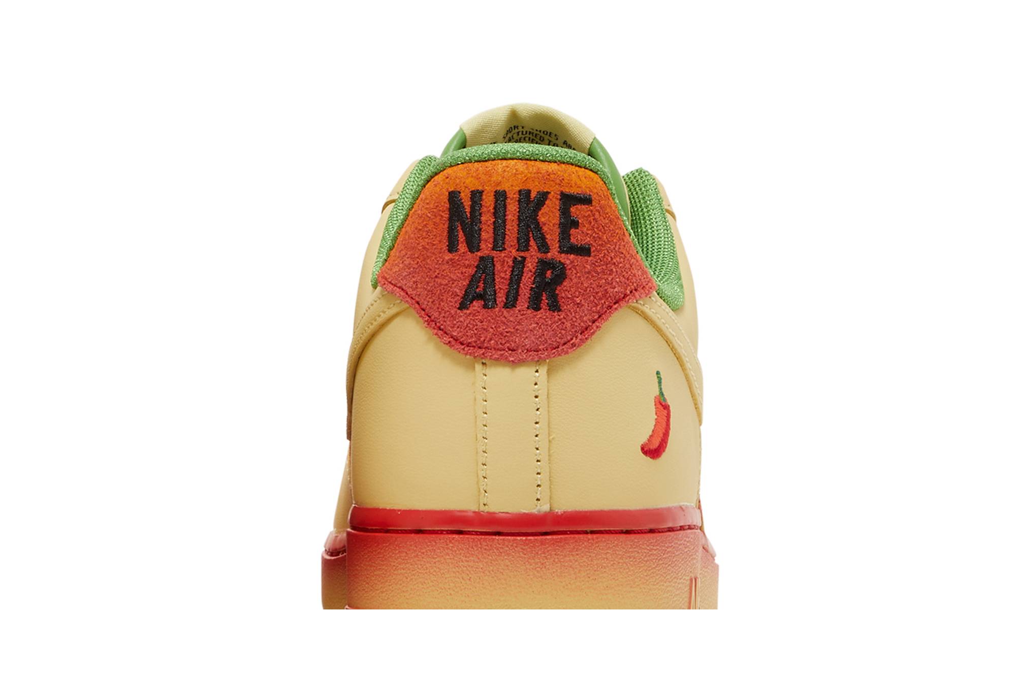 Sizing Nike Air Force 1 Low 'Chile Picante' DZ4493-700