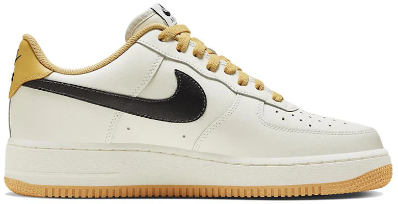 Nike 空軍一號 低筒 經典 輕便 棋鞋 男女款 白黃黑 Order Nike 空軍一號 低筒 經典 輕便 棋鞋 男女款 白黃黑
