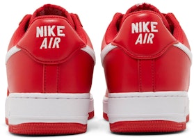 Nike Air Force 1 Low 'Color of the Month - Merah Universitas' FD7039-600 Details for Nike Air Force 1 Low 'Color of the Month - Merah Universitas' FD7039-600