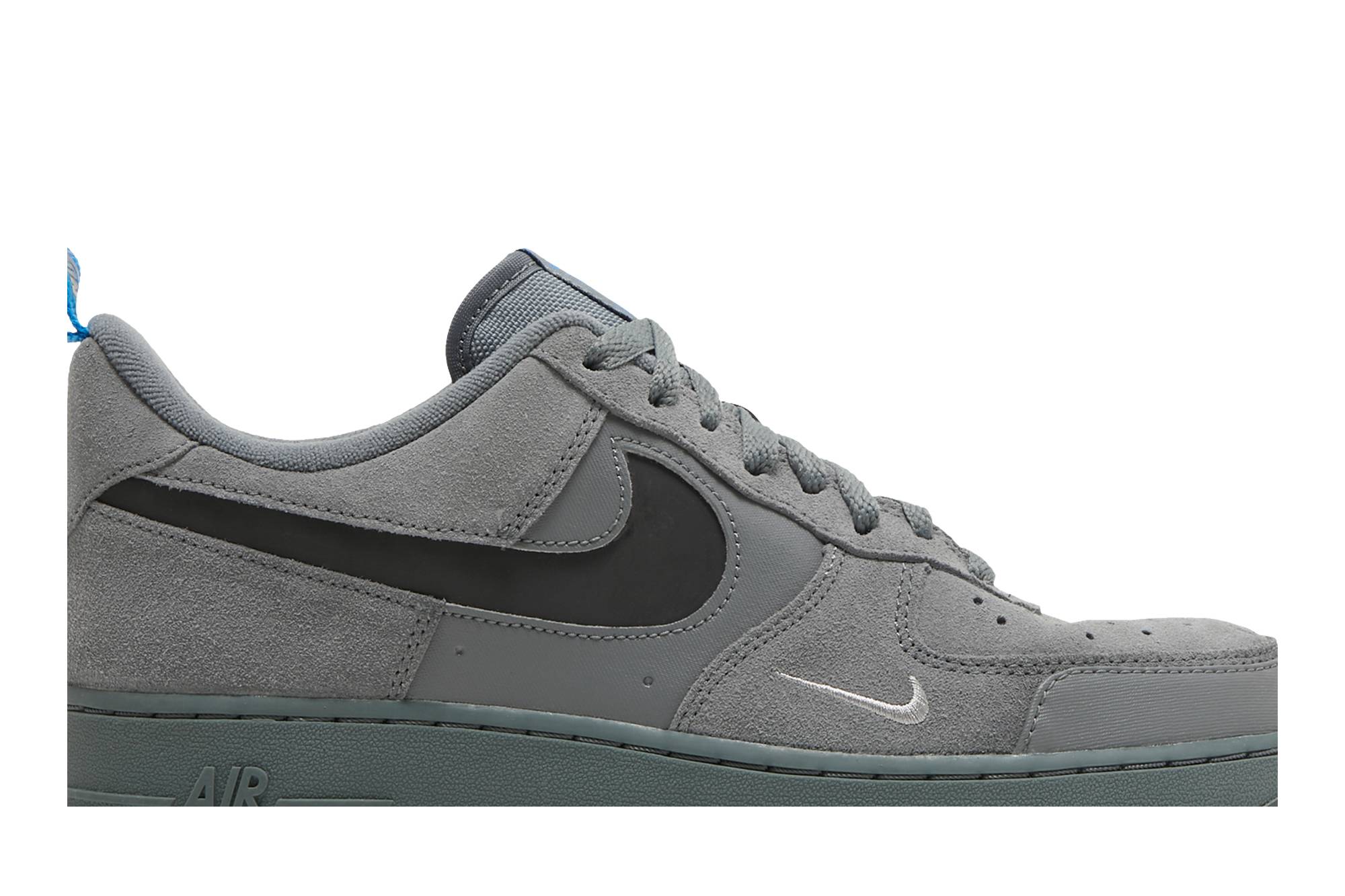 Nike Air Force 1 Low 'Cut Out Swoosh - Grey' DO6709-002 - Image 2