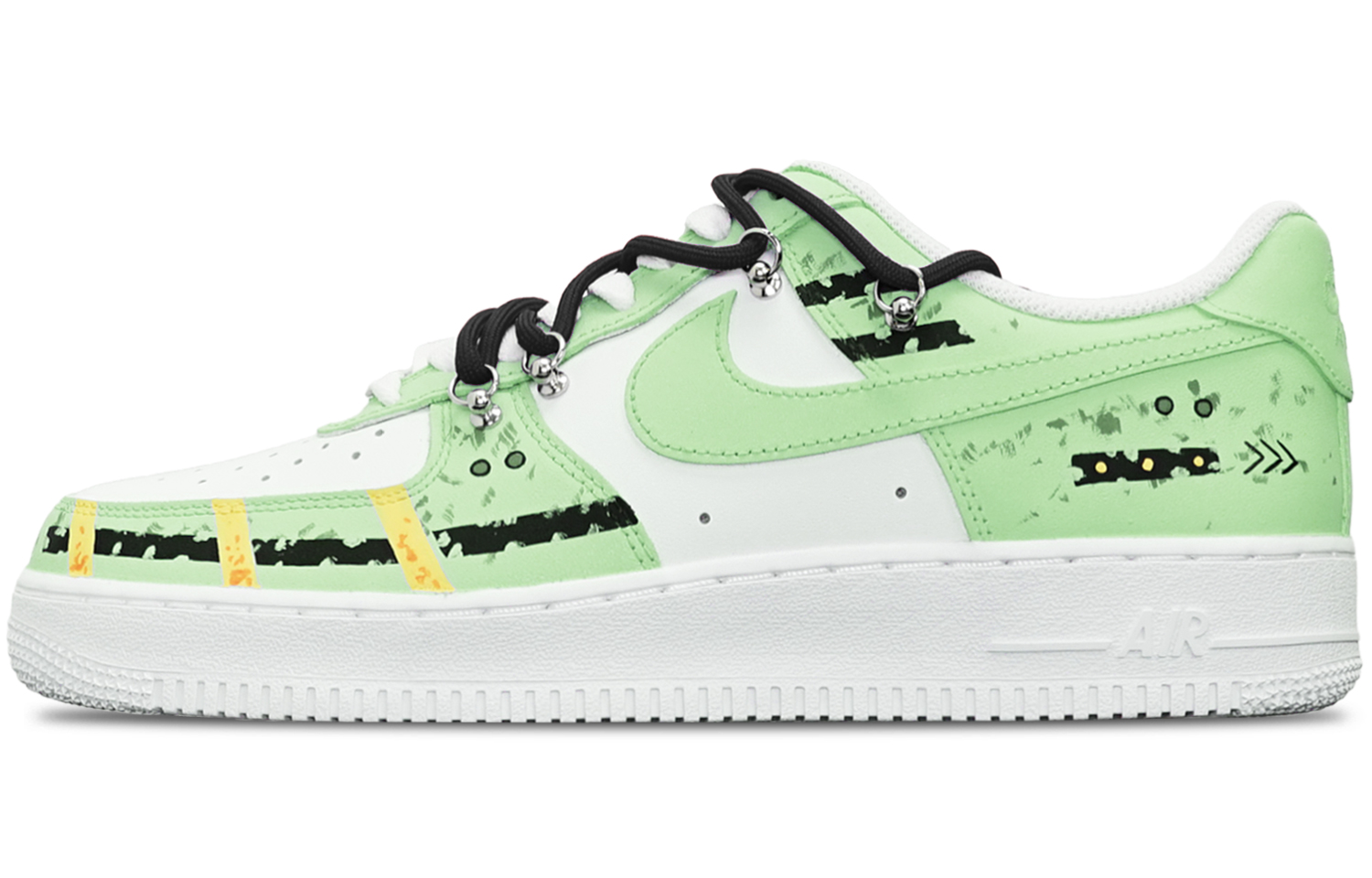 Order Nike Air Force 1 Rendah 'Cyberpunk Apple Hijau Deconstructed' CW2288-111-459174