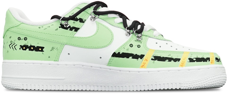 Nike Air Force 1 Rendah 'Cyberpunk Apple Hijau Deconstructed' CW2288-111-459174 Lookbook Nike Air Force 1 Rendah 'Cyberpunk Apple Hijau Deconstructed' CW2288-111-459174