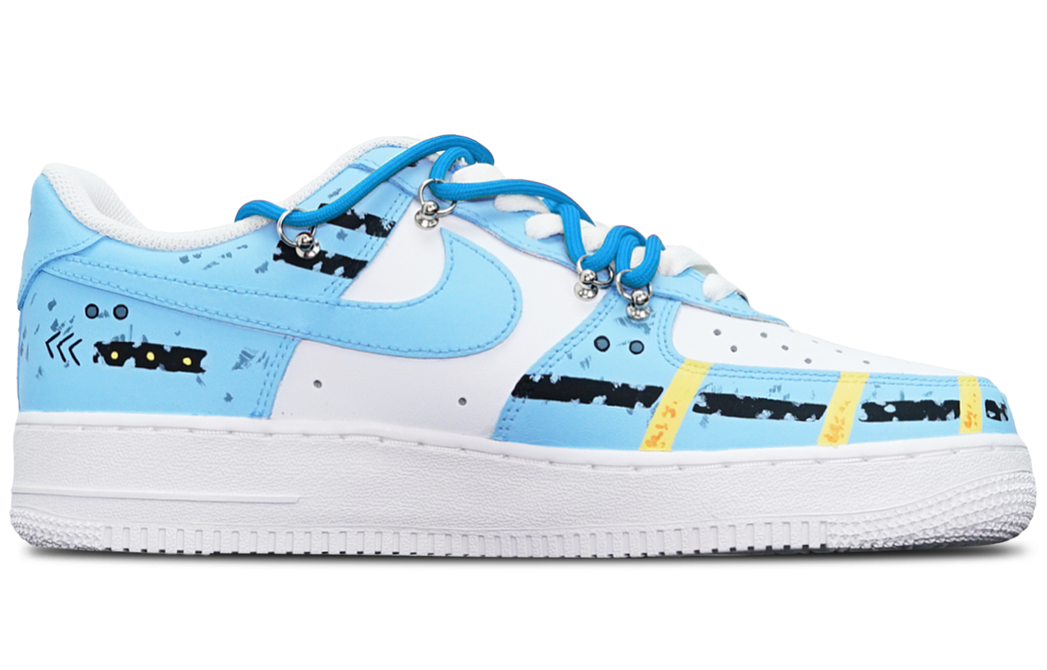 Lookbook Nike Air Force 1 Low 'Cyberpunk Biru Nilam Terurai' CW2288-111-450573