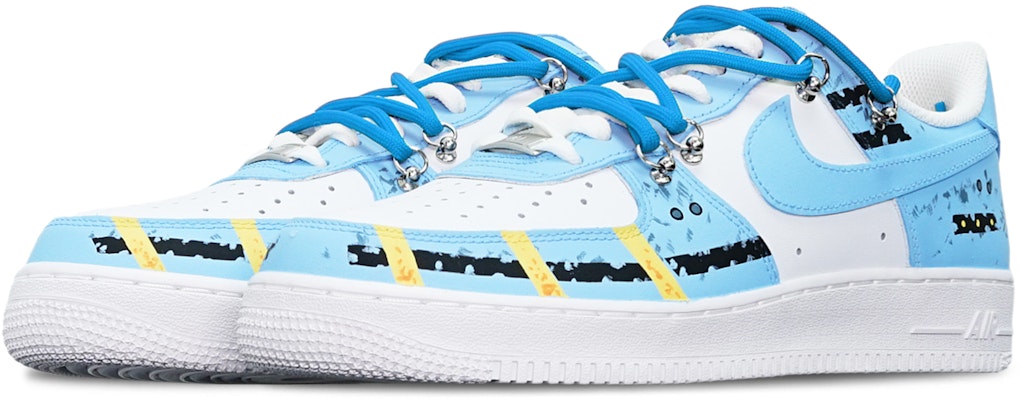 Nike Air Force 1 Low 'Cyberpunk Sapphire Blue Deconstructed' CW2288-111-450573 Shop Nike Air Force 1 Low 'Cyberpunk Sapphire Blue Deconstructed' CW2288-111-450573