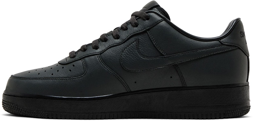 Nike Air Force 1 Rendah 'Dirty Triple Black' HJ9348-001 Lookbook Nike Air Force 1 Rendah 'Dirty Triple Black' HJ9348-001