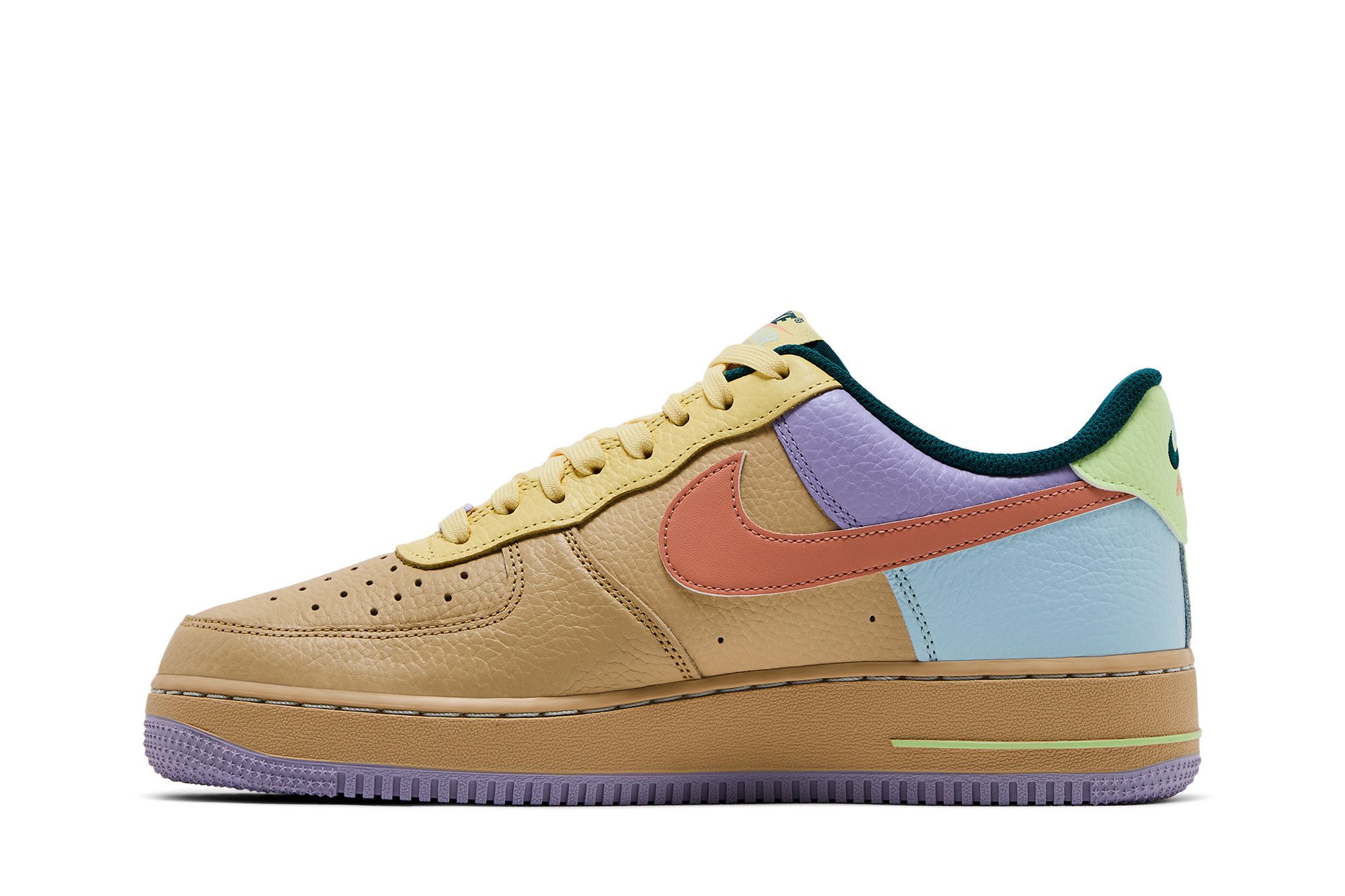 Lookbook Nike Air Force 1 Low '07 Hidrangea Kuning Apricot Agate Sesame IB4493-252