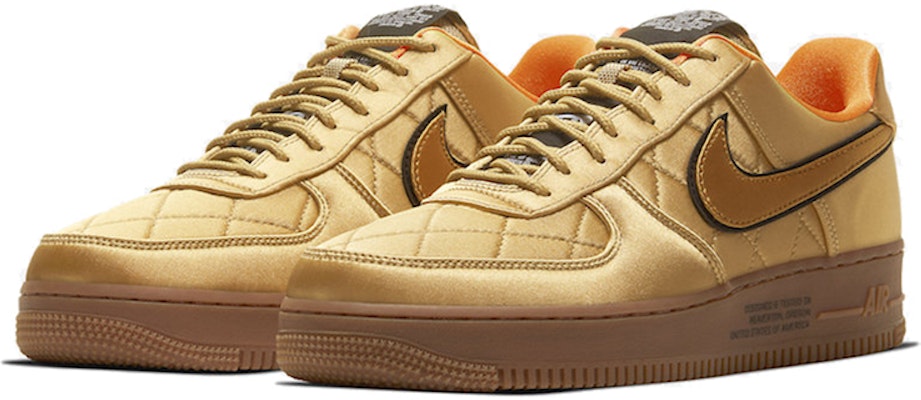 Nike Air Force 1 Low 流行百搭休閒 低筒 板鞋 男女均適 烫金色 Lookbook Nike Air Force 1 Low 流行百搭休閒 低筒 板鞋 男女均適 烫金色