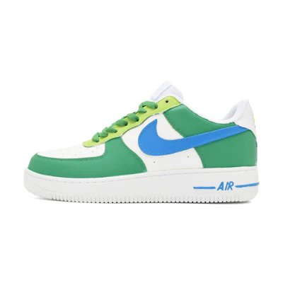 Nike Air Force 1 Low 'Graffiti Hand-Painted Youthful White Green'