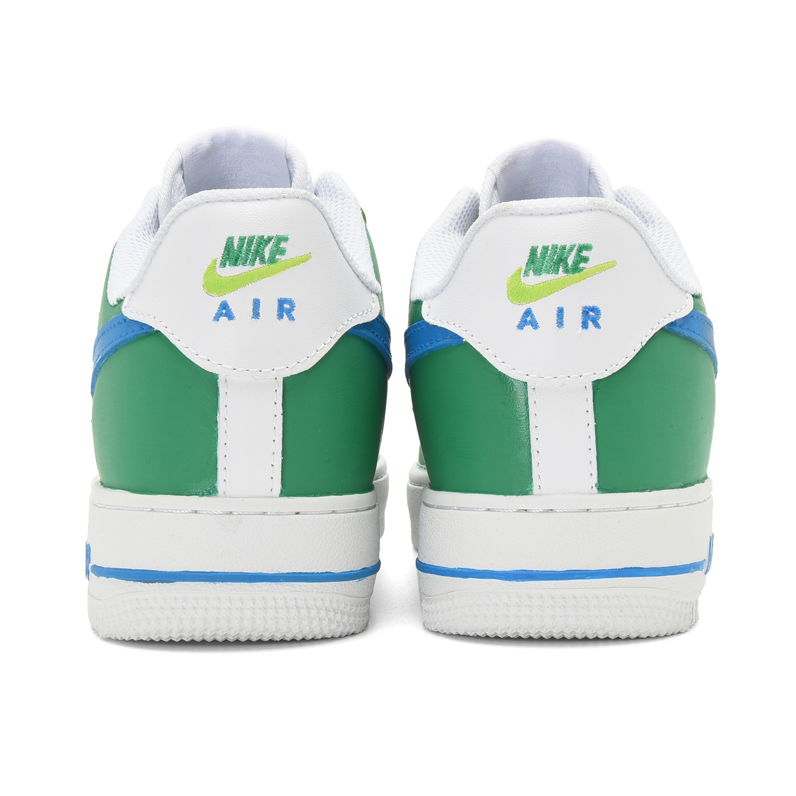 Purchase ナイキ エアフォース1 '落書き風' 白緑 (ユース) CW2288-111-486693