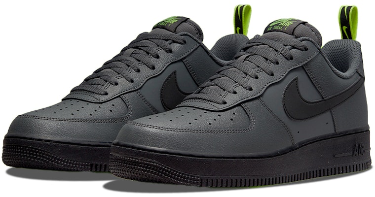 Nike Air Force 1 Low 'Grey/Black/Volt' DZ4510-001 Lookbook Nike Air Force 1 Low 'Grey/Black/Volt' DZ4510-001
