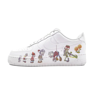 Nike Air Force 1 Low 'Halloween Zombie Plants vs Zombies'