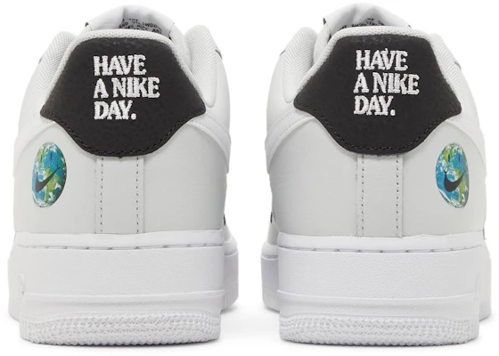 Nike Air Force 1 Low 'Have a Nike Day Earth' Sneaker DM0118-001 Details for Nike Air Force 1 Low 'Have a Nike Day Earth' Sneaker DM0118-001