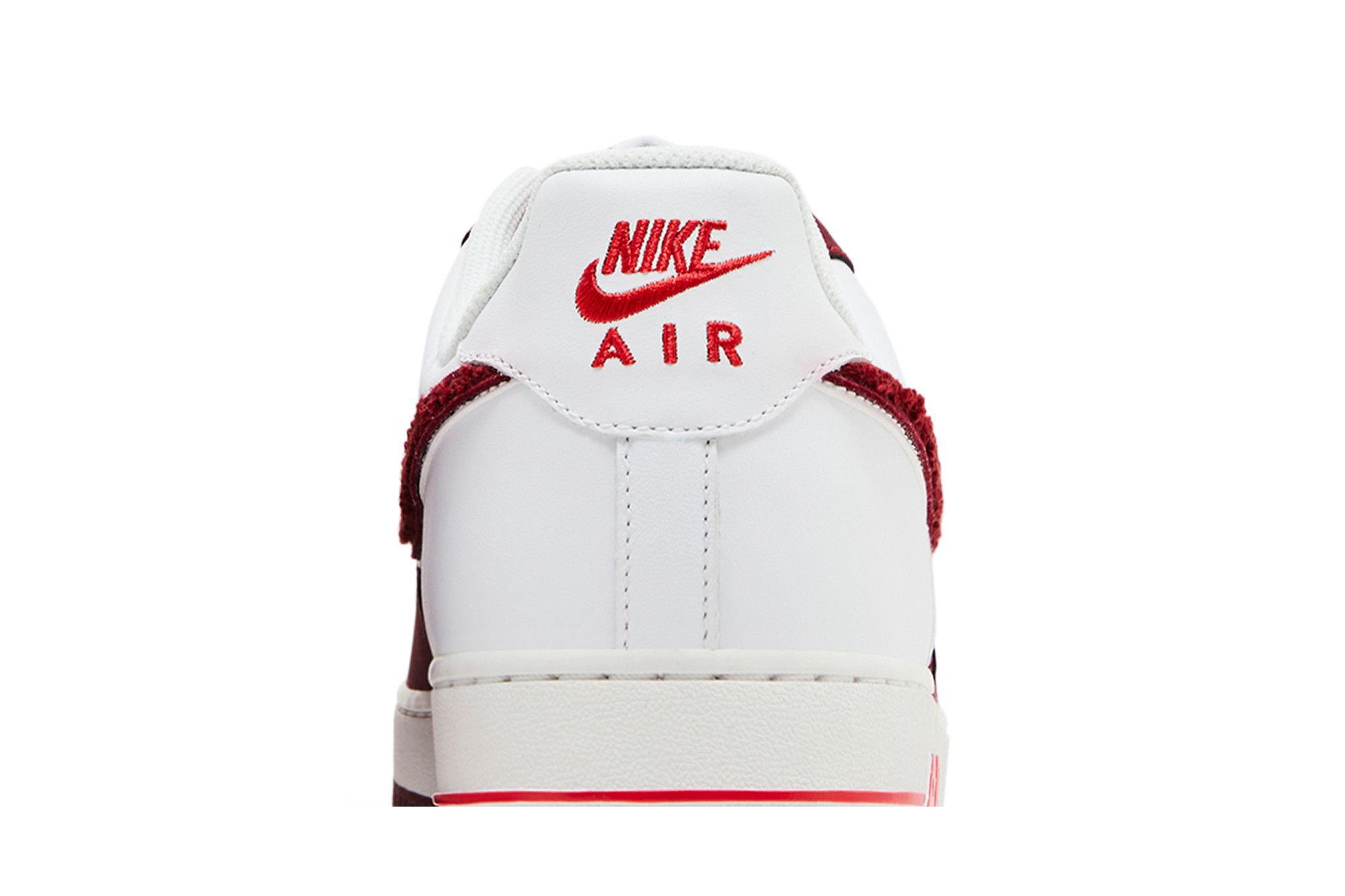Sizing Nike Air Force 1 Rendah 'Hyper Merah' 488298-606