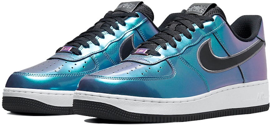 耐克空军一号低帮 '彩虹珠光' DQ6037-001 Lookbook 耐克空军一号低帮 '彩虹珠光' DQ6037-001