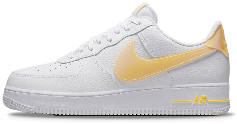Air force 1 yellow and white discount
