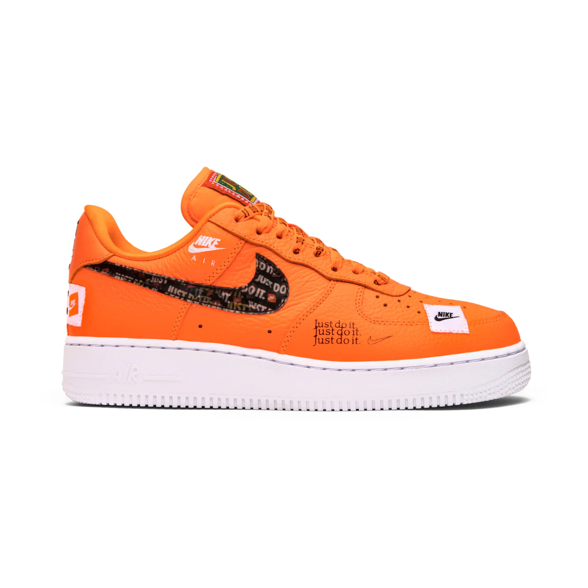 Buy Nike Air Force 1 Low Just Do It Pack Total Orange AR7719 800 Novelship