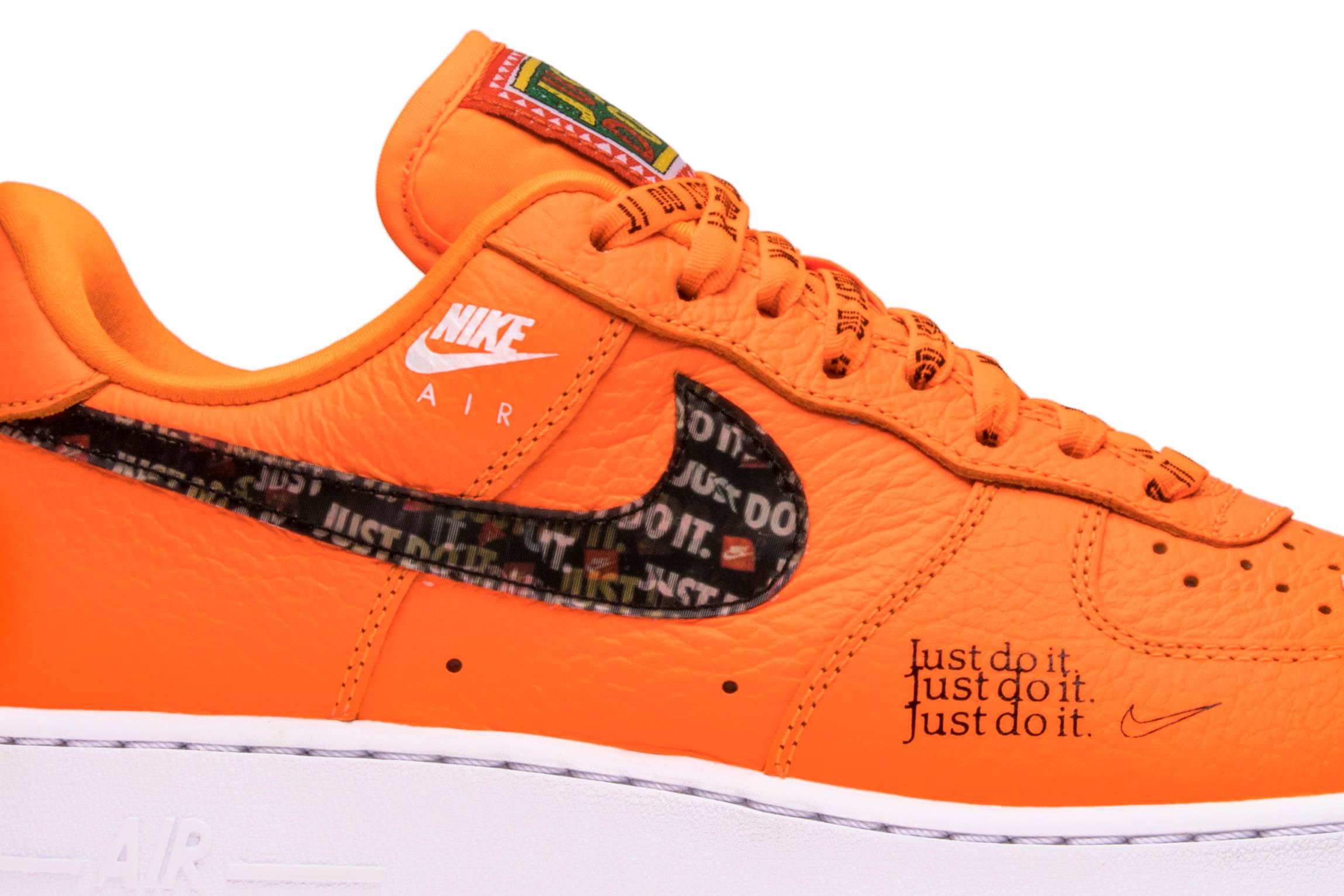 Buy Nike Air Force 1 Low Just Do It Pack Total Orange AR7719 800 Novelship