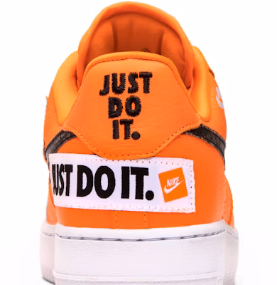 Air force 1 just top do it pack orange