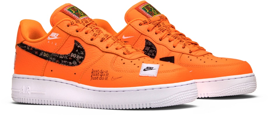 Nike Air Force 1 Low 'Just Do It Pack Total Orange' AR7719‑800 - AR7719 ...