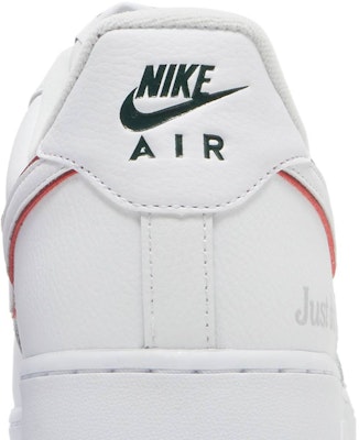 エアフォース1 'Just Do It' 白/緑/赤 (Air Force 1 'Just Do It' White/Green/Red) DQ0791-100 Sizing エアフォース1 'Just Do It' 白/緑/赤 (Air Force 1 'Just Do It' White/Green/Red) DQ0791-100