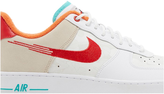 Air force 2025 1 white red