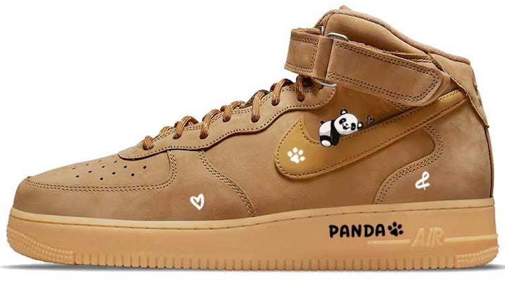 Nike Air Force 1 Low 'Lazy Panda - Wheat' DJ9158-200-450833 Buy Nike Air Force 1 Low 'Lazy Panda - Wheat' DJ9158-200-450833