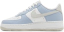 Lookbook Nike Air Force 1 Low 'Light Armory Blue' Lelaki Perempuan Kasual Sneakers. HF0022-400