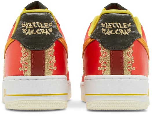 Nike Air Force 1 Low 'Little Accra' Edición Especial. DV4463-600 Details for Nike Air Force 1 Low 'Little Accra' Edición Especial. DV4463-600