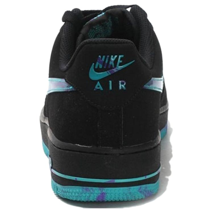 Shop ナイキ エアフォース1 ロー "マーブルスウッシュ" ブラック 488298-047