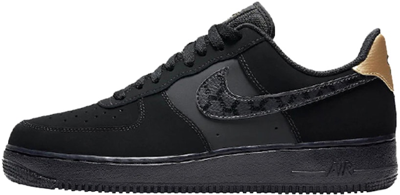 Nike air force 1 low deals matte black