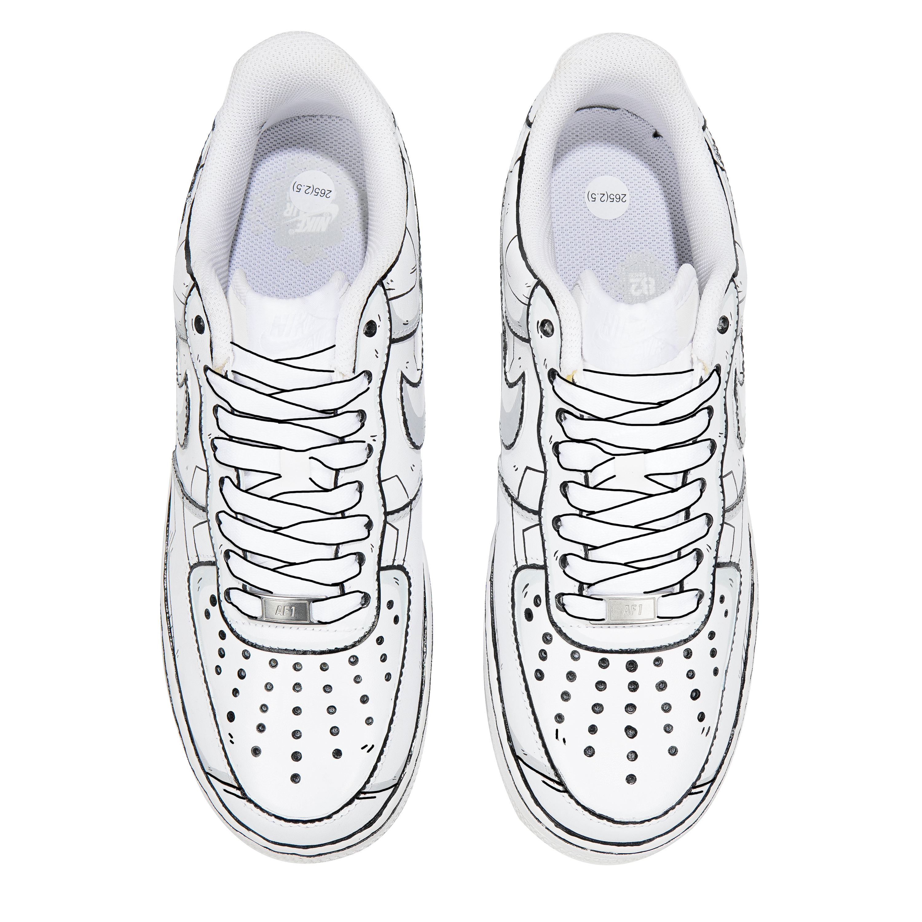 Shop Nike Air Force 1 Low 'Mecha Gundam Pixel Gancho' CW2288-111-446710