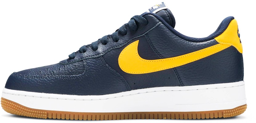Nike Air Force 1 Low 'Michigan' Azul y Amarillo CI0057-400 Lookbook Nike Air Force 1 Low 'Michigan' Azul y Amarillo CI0057-400